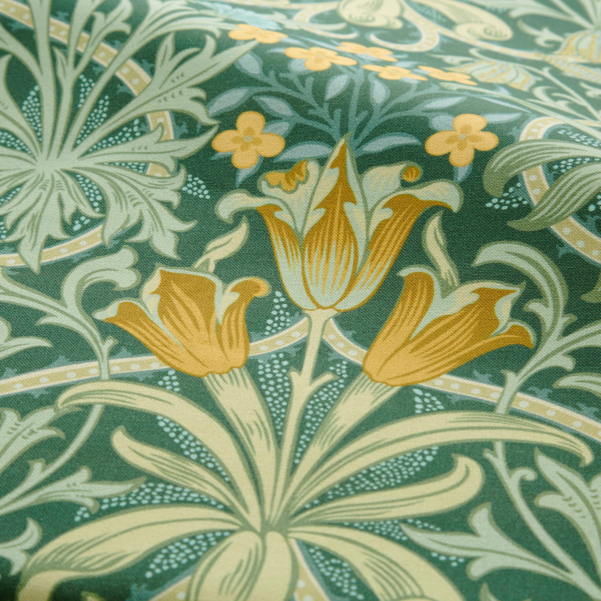 William Morris At Home Woodland Weeds Made To Measure Roman Blind Woodland Weeds Evergreen