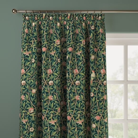 William Morris At Home Bird & Pomegranate Made to Measure Curtains Bird & Pomegranate Spruce