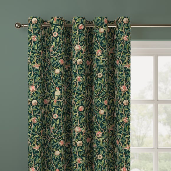 William Morris At Home Bird & Pomegranate Made to Measure Curtains Bird & Pomegranate Spruce