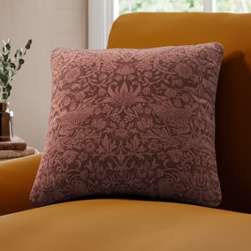 William Morris At Home Strawberry Thief Tonal Made To Order Cushion Cover
