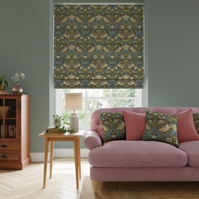 William Morris At Home Strawberry Thief Made To Measure Roman Blind