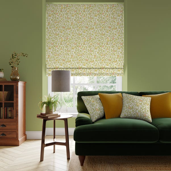 William Morris At Home Bird & Pomegranate Made To Measure Roman Blind Bird & Pomegranate Pear