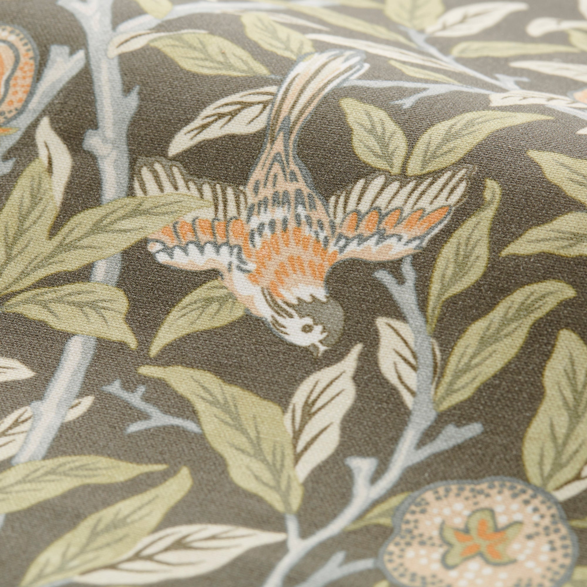 William Morris At Home Bird & Pomegranate Made to Measure Curtains Bird & Pomegranate Espresso