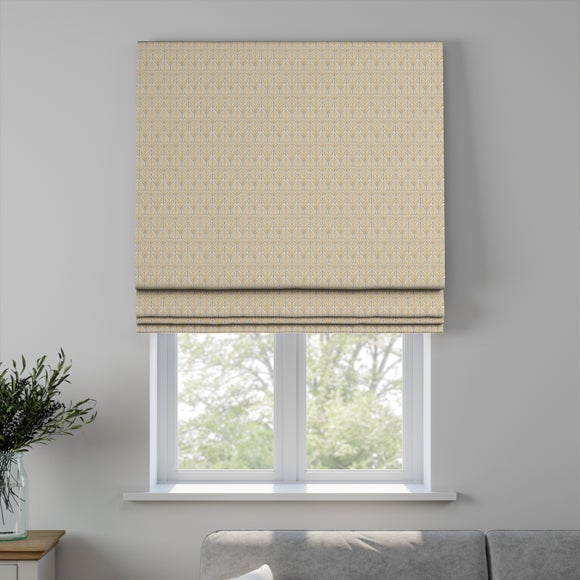 Artel Made to Measure Fire Retardant Roman Blind Artel Ochre