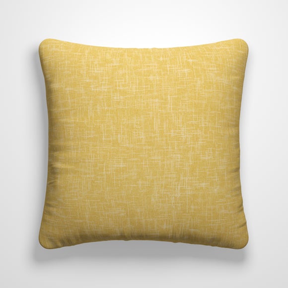 Dunelm shop yellow cushions