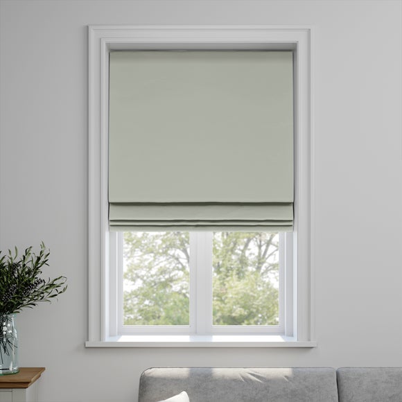 Savanna Made to Measure Fire Retardant Roman Blind Savanna Soft Mint