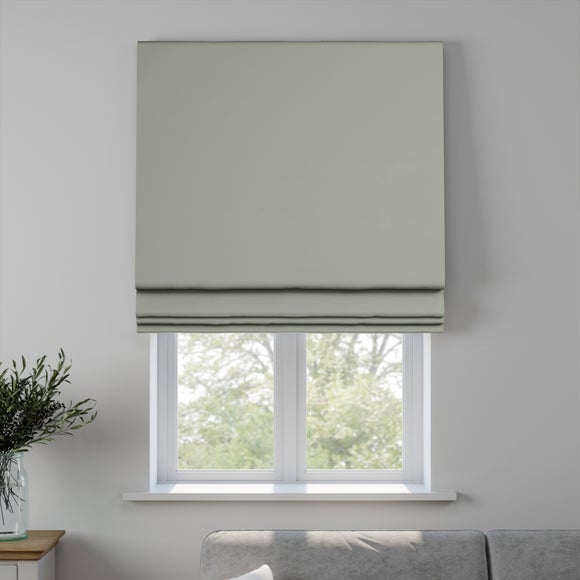 Savanna Made to Measure Fire Retardant Roman Blind Savanna Soft Mint
