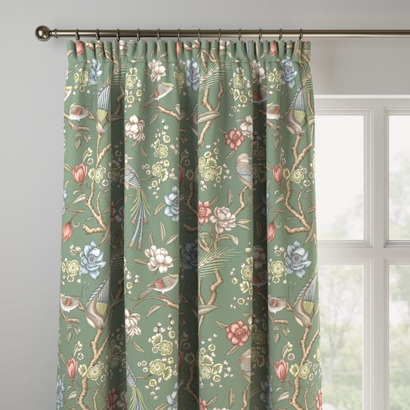 Rana Made to Measure Fire Retardant Curtains Rana Fern