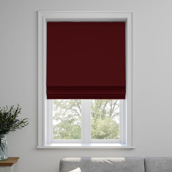 Empire Made to Measure Fire Retardant Roman Blind Empire Sangria