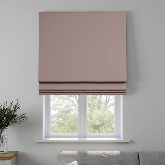 Savanna Made to Measure Fire Retardant Roman Blind Savanna Blush