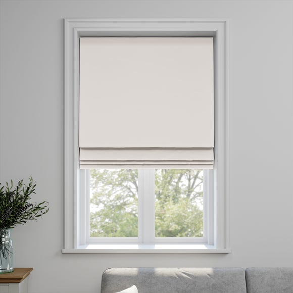Savanna Made to Measure Fire Retardant Roman Blind Savanna Pearl
