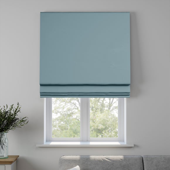 Savanna Made to Measure Fire Retardant Roman Blind Savanna Sky