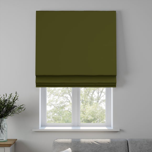Empire Made to Measure Fire Retardant Roman Blind Empire Apple
