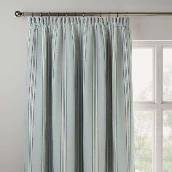 Treasure Made to Measure Fire Retardant Curtains Treasure Chalk Blue