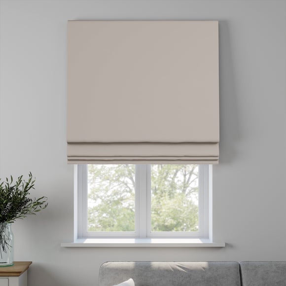 Empire Made to Measure Fire Retardant Roman Blind Empire Zinc
