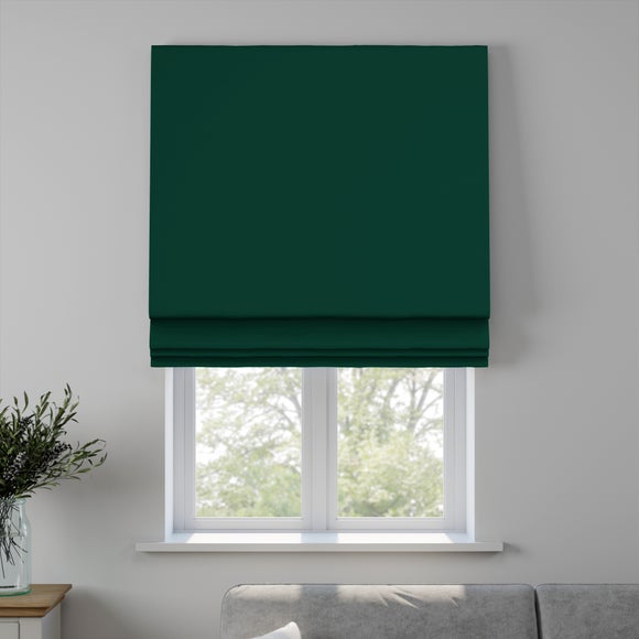 Empire Made to Measure Fire Retardant Roman Blind Empire Emerald