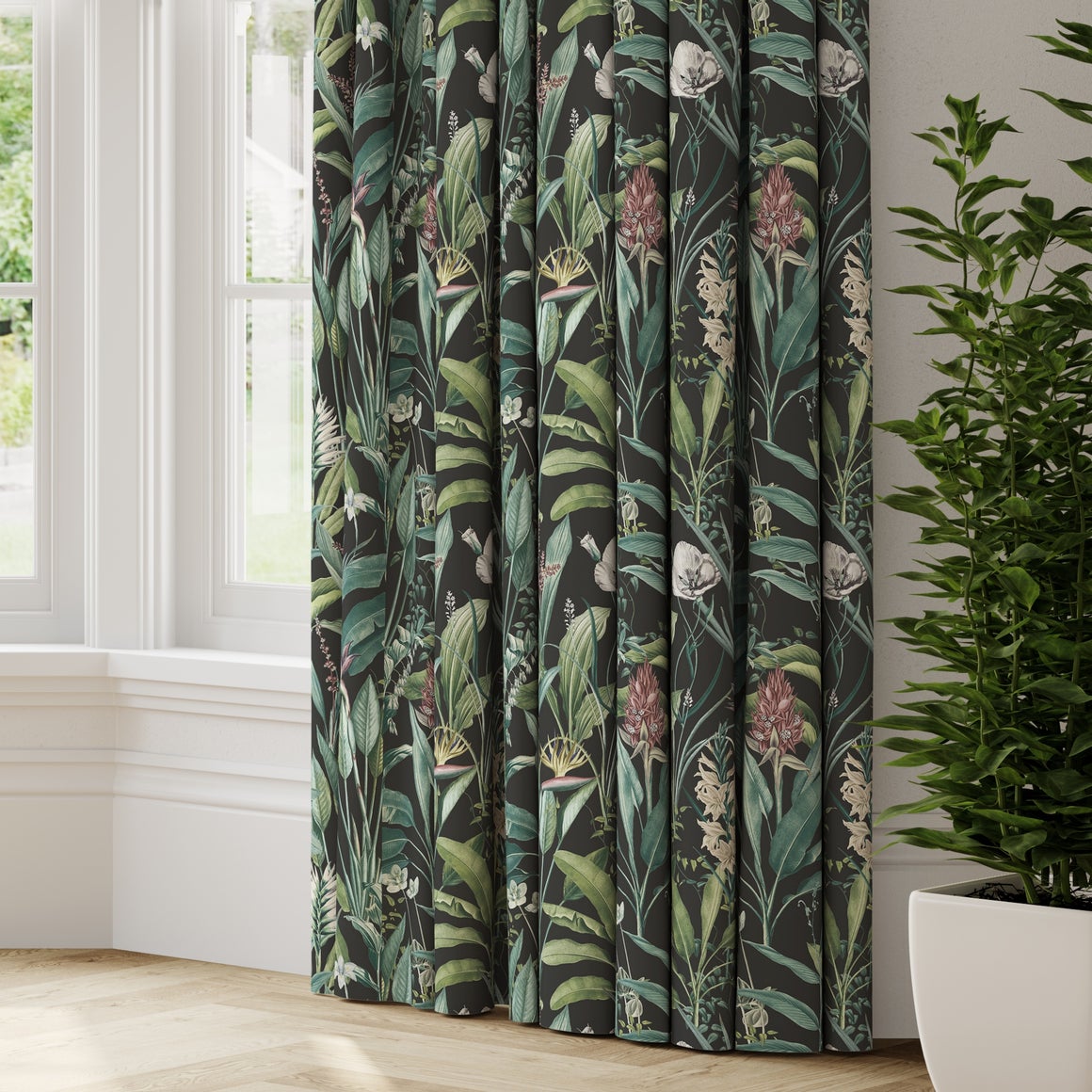 Maya Made to Measure Fire Retardant Curtains Dunelm