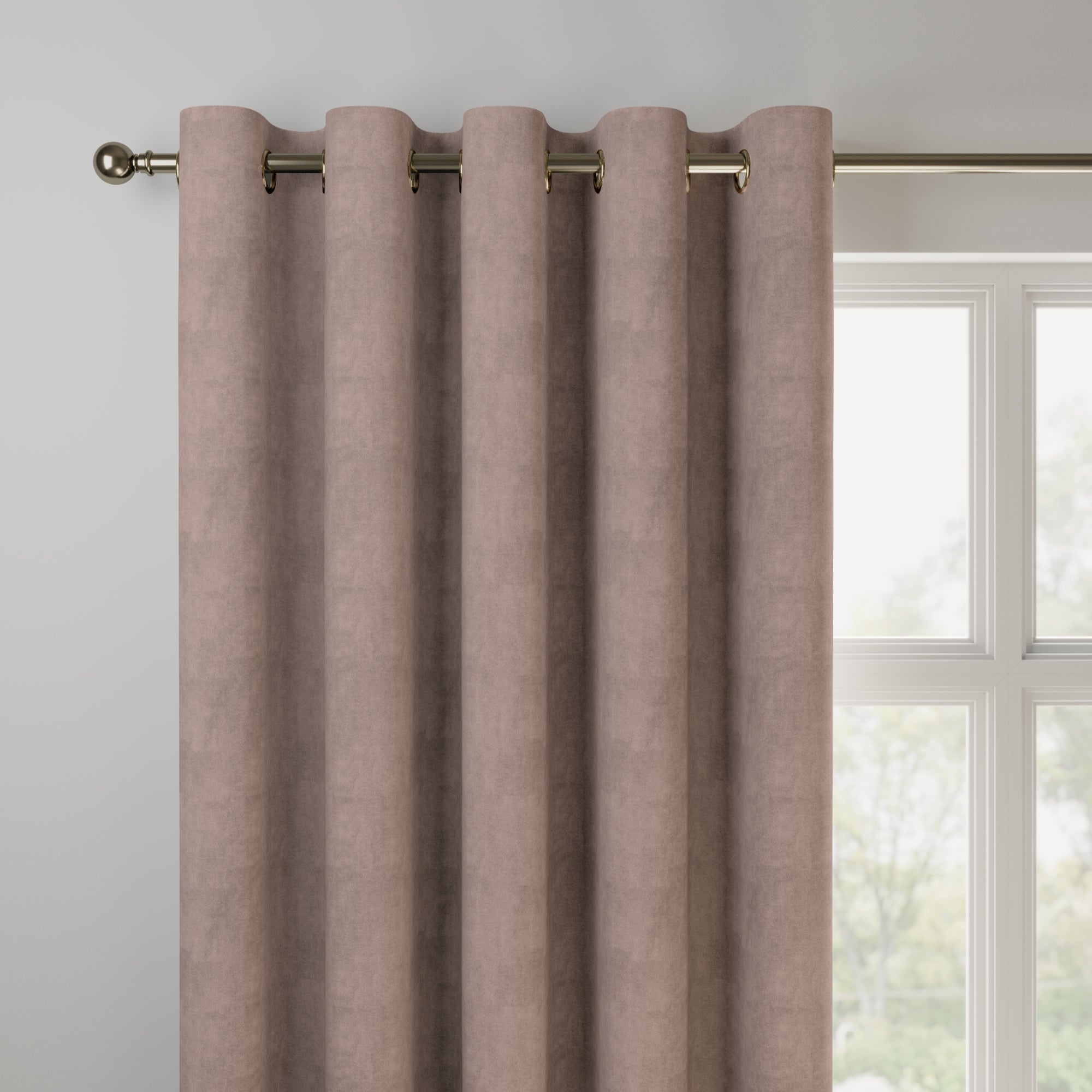 Empire Made to Measure Fire Retardant Curtains Empire Blush