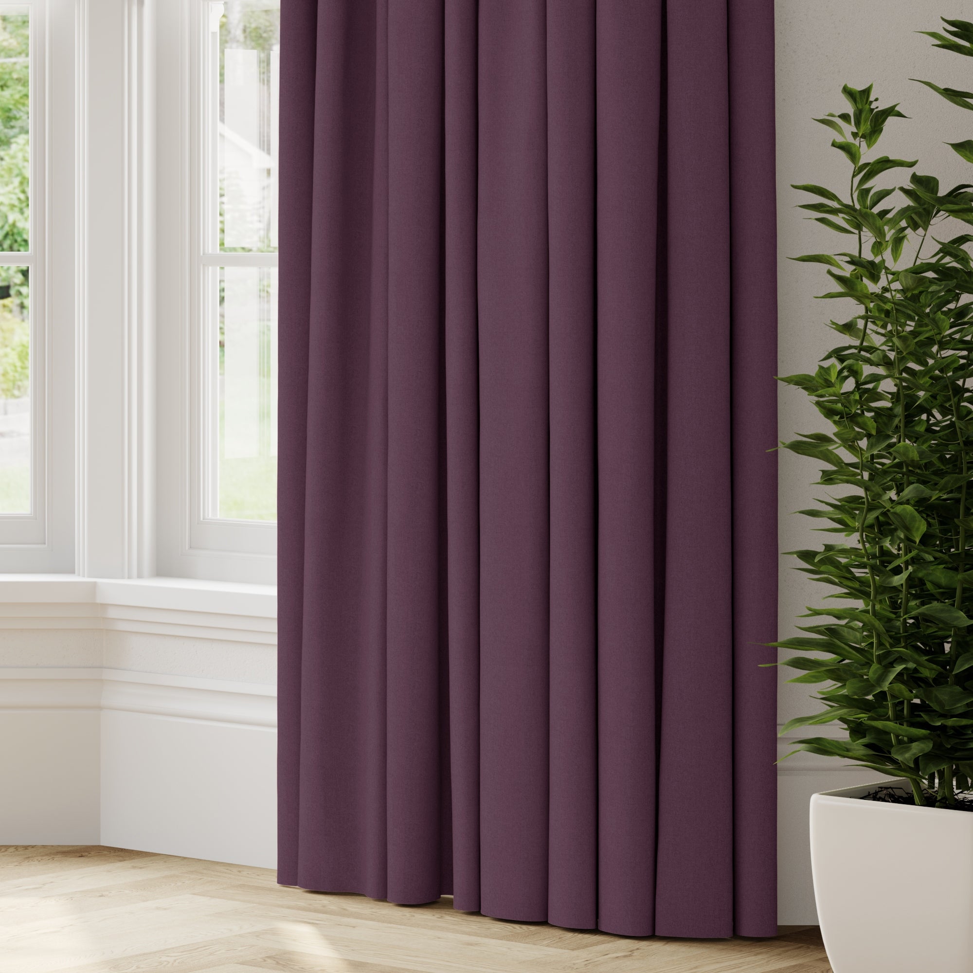 Savanna Made to Measure Fire Retardant Curtains purple