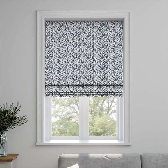 Shimla Made to Measure Roman Blind Shimla Cornflower