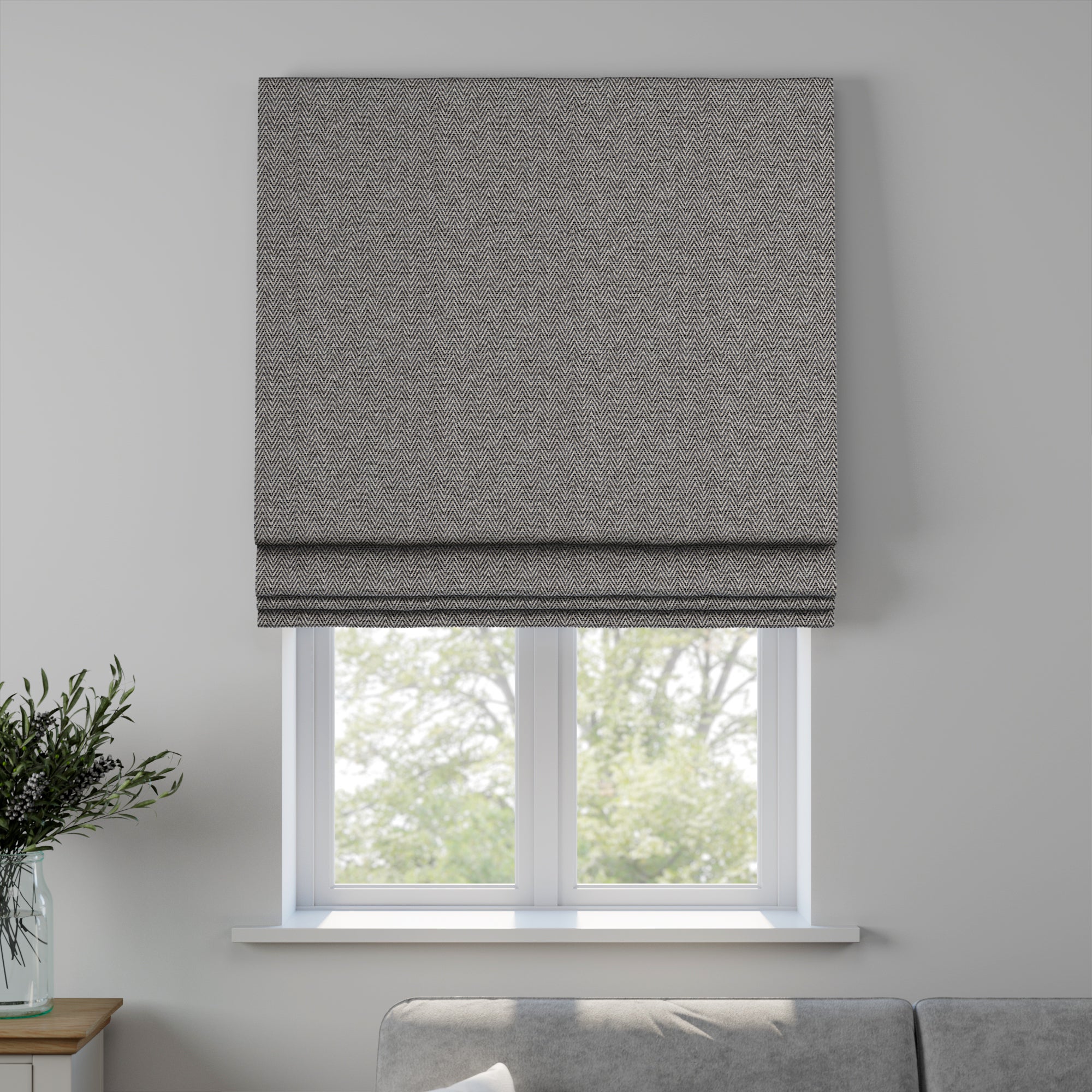 Everest Made to Measure Roman Blind Everest Anthracite