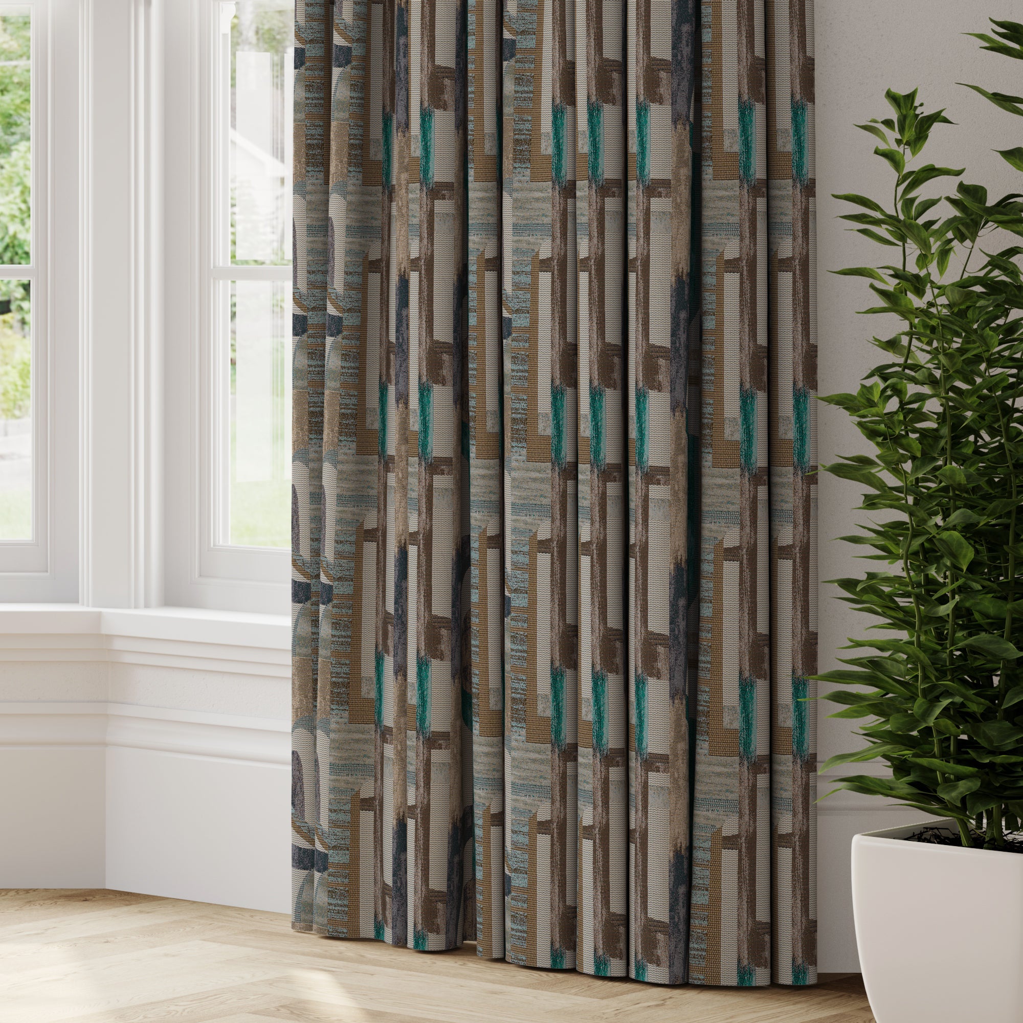 Dassau Made to Measure Curtains Berlin Teal