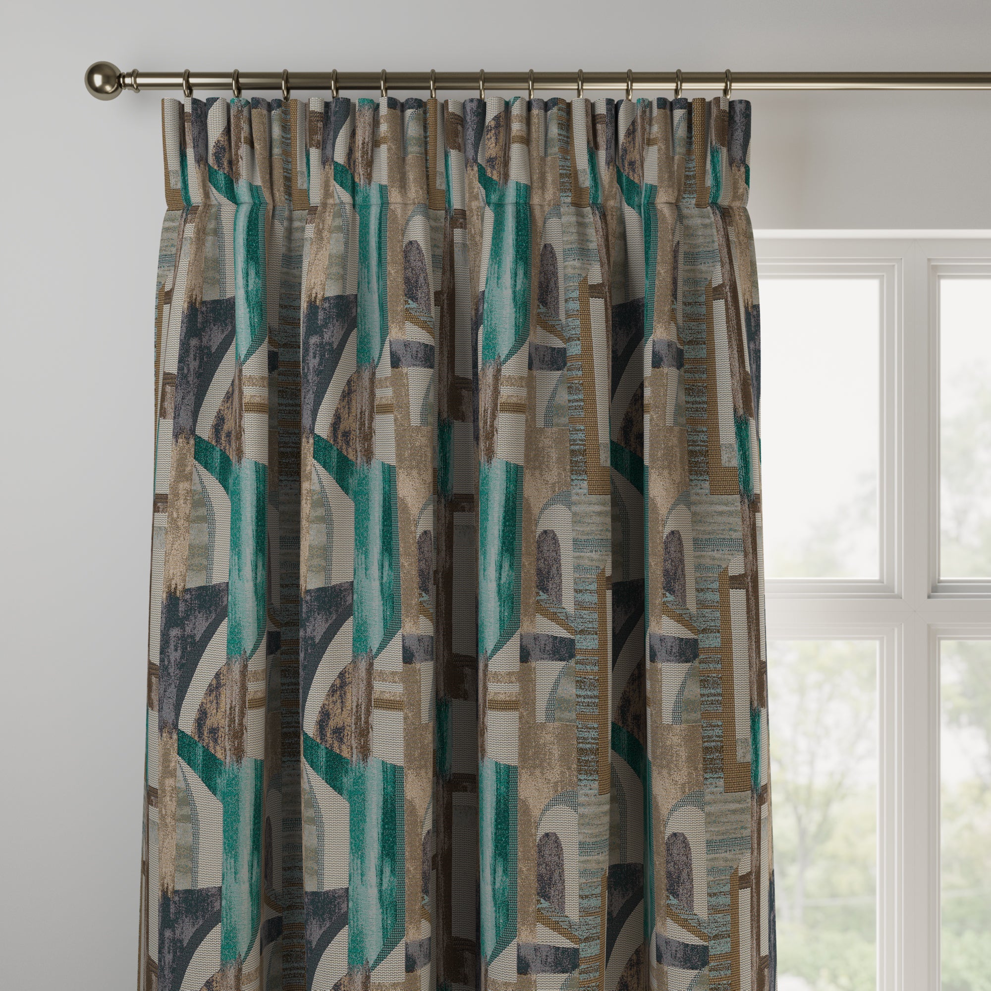 Dassau Made to Measure Curtains Berlin Teal