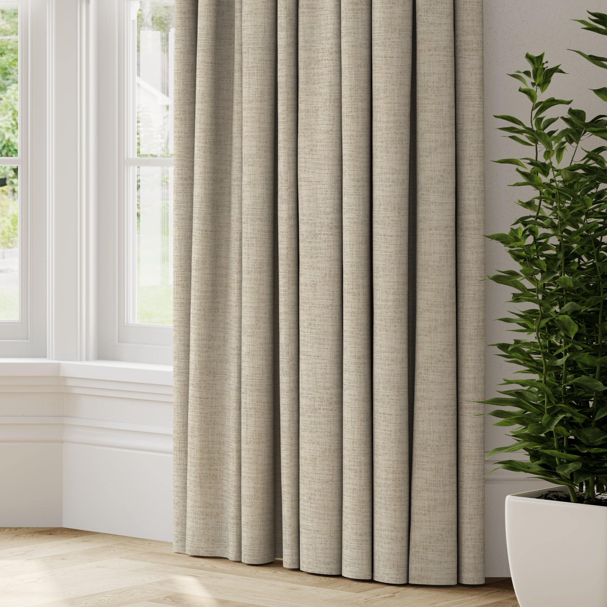 Cetara Made to Measure Curtains Cetara Natural