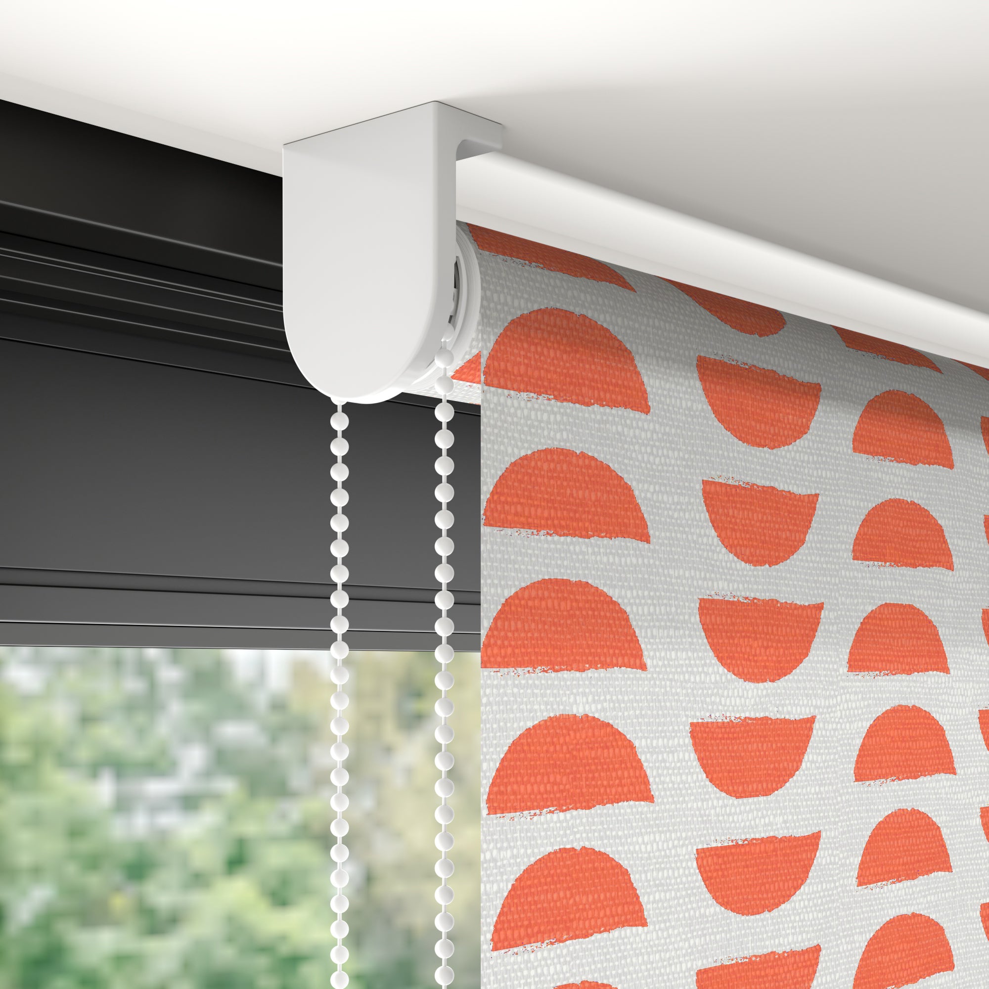 Kenzo Daylight Made to Measure Roller Blind Kenzo Tigerlily