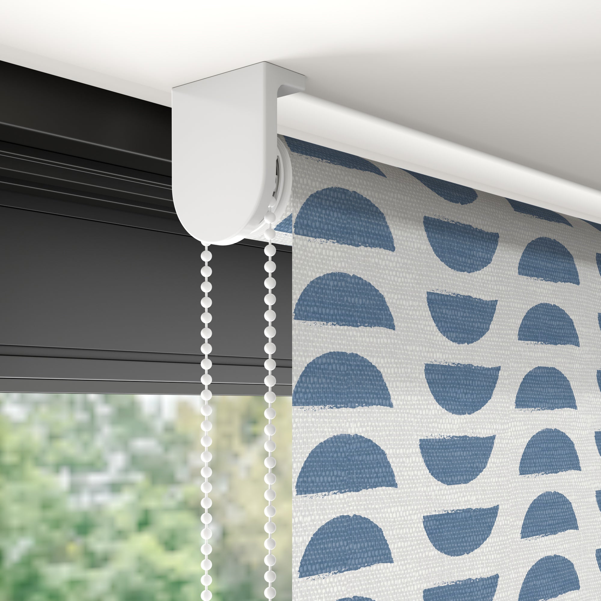 Kenzo Daylight Made to Measure Roller Blind Kenzo Midnight