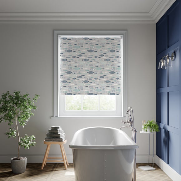 Click to view product details and reviews for Shoal Moisture Resistant Blackout Made To Measure Roller Blind.