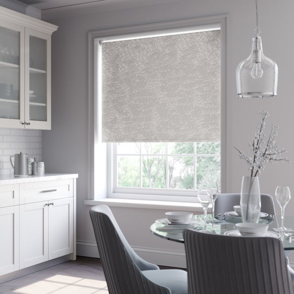 Crush Blackout Made to Measure Roller Blind Crush Nordic Mist