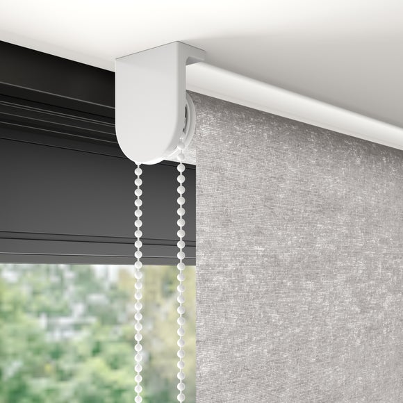 Crush Blackout Made to Measure Roller Blind Crush Nordic Mist