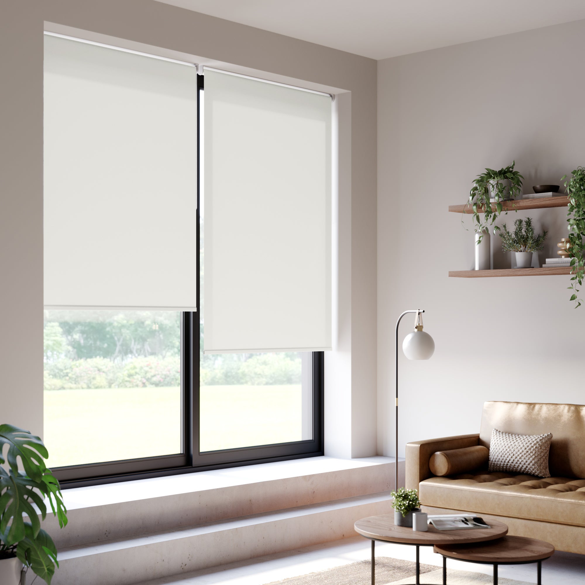 Dawn Daylight Made to Measure Roller Blind Dawn White