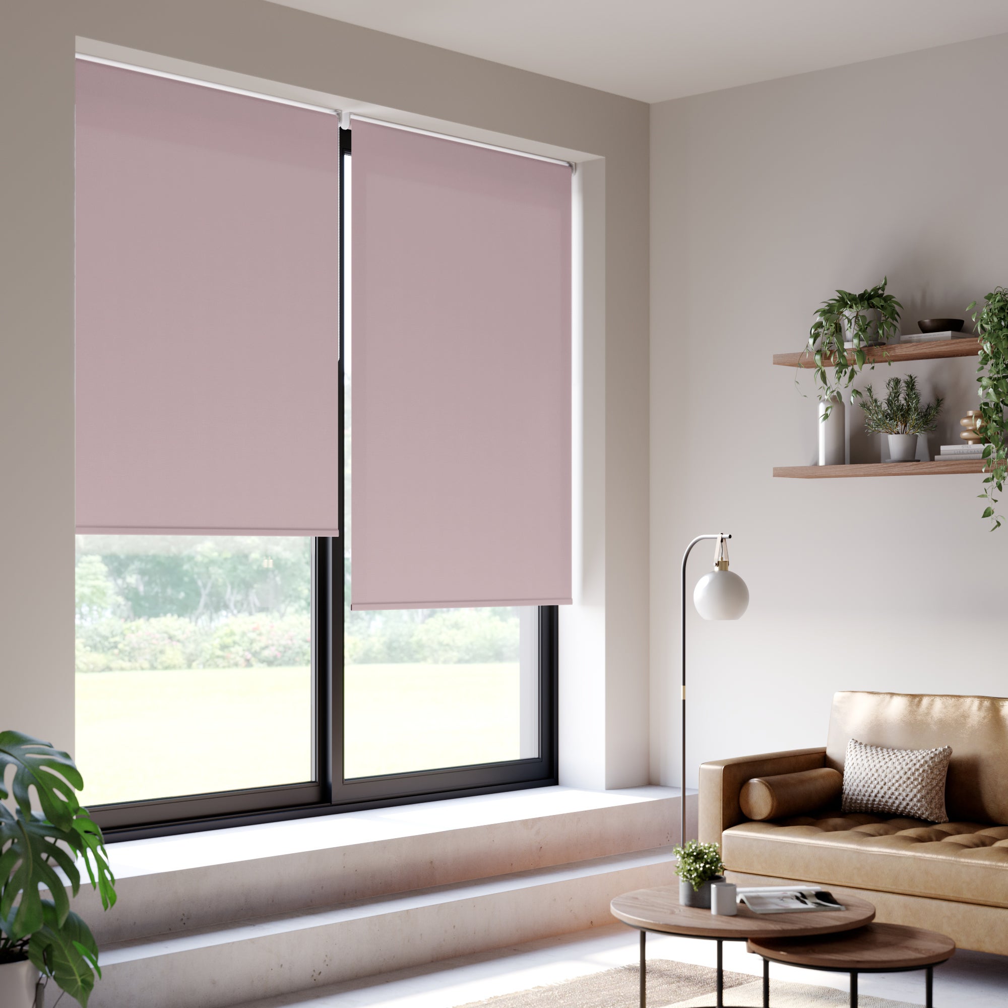 Dawn Daylight Made to Measure Roller Blind Dawn Sweet Lilac