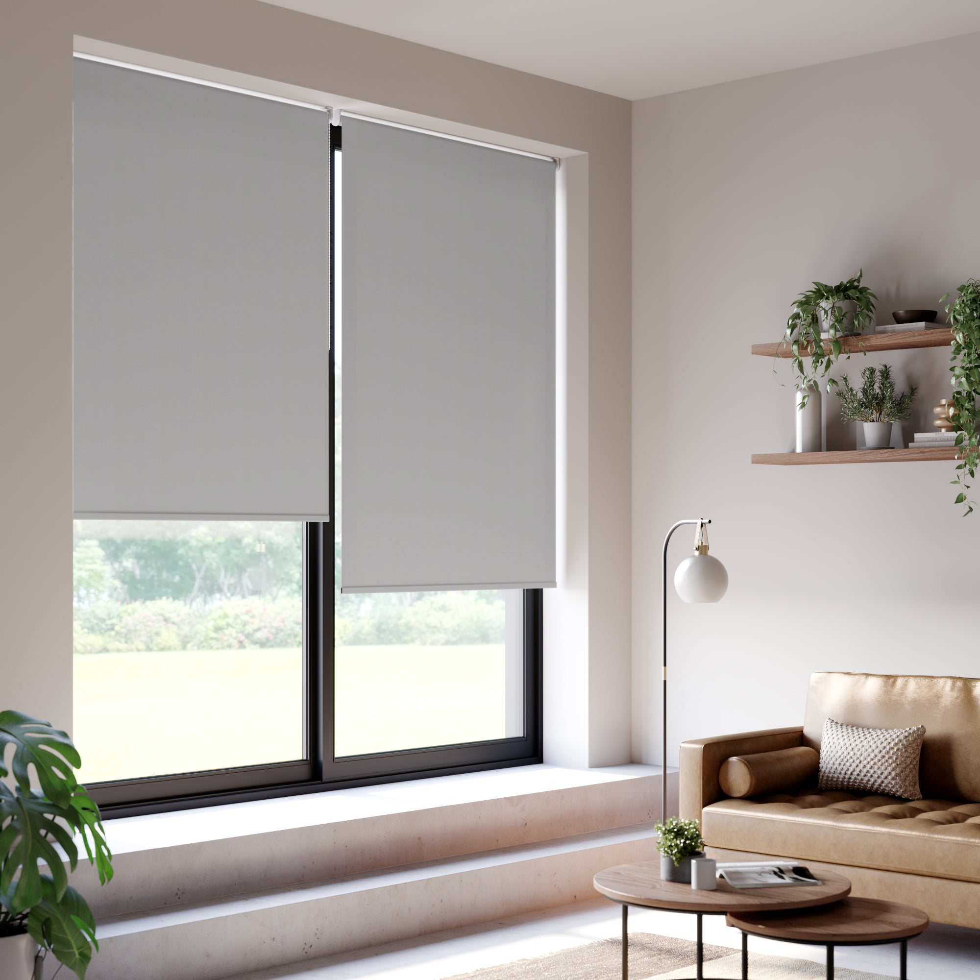 Dawn Daylight Made to Measure Roller Blind Dawn Cool Greige