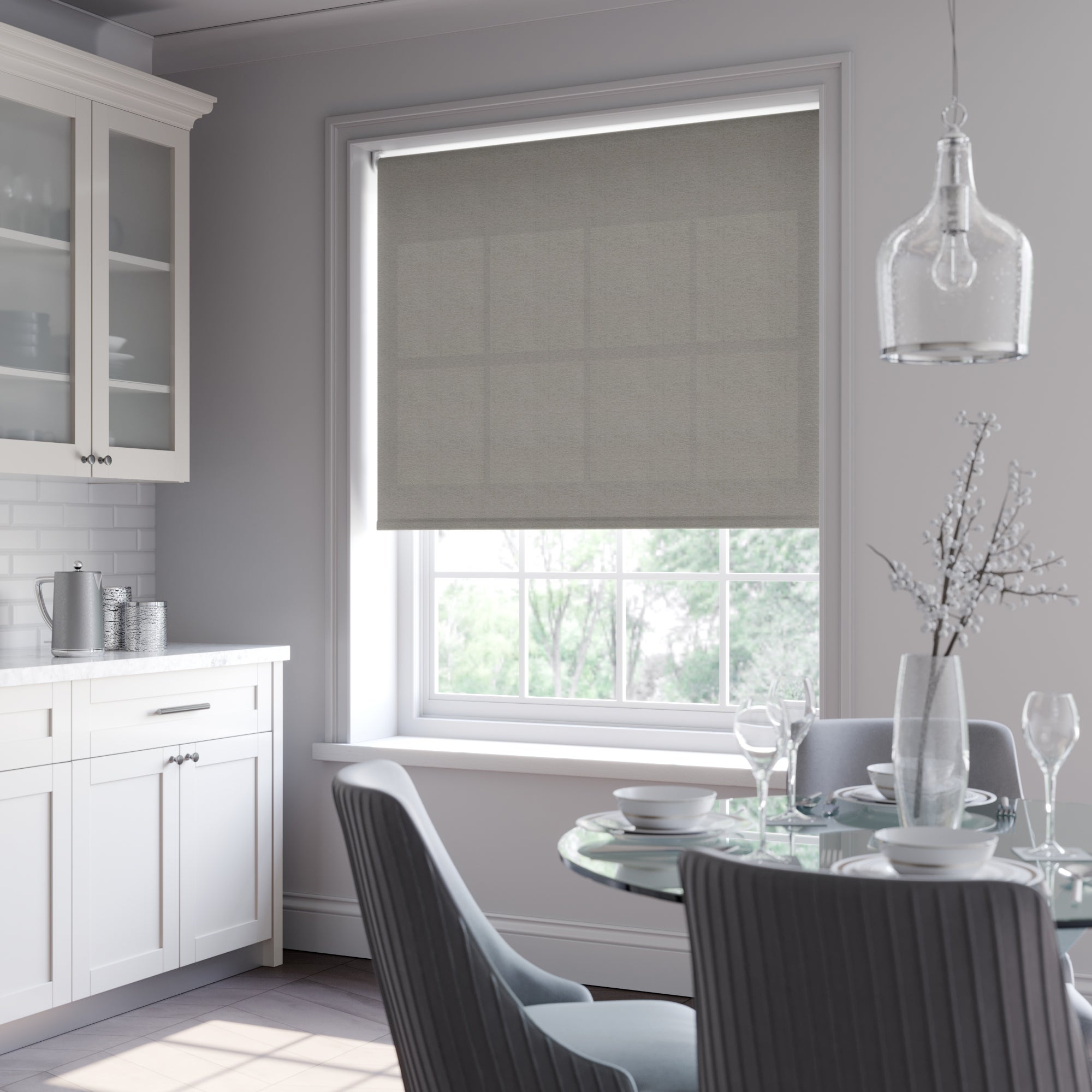 Vermont Daylight Made to Measure Roller Blind Tundra Bamboo