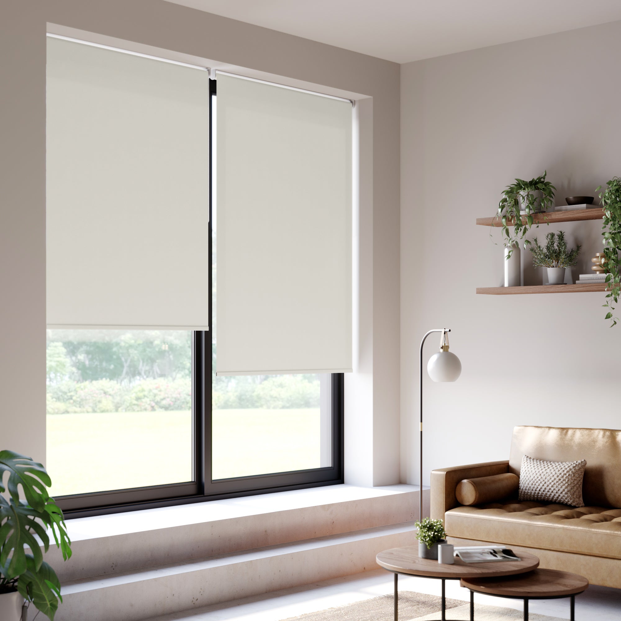 Dawn Daylight Made to Measure Roller Blind Dawn Linen