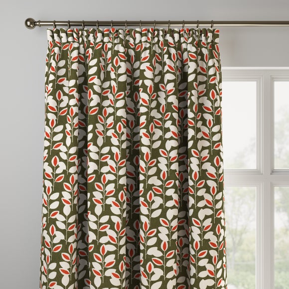 Elements Wilson Made to Measure Curtains Elements Wilson Olive