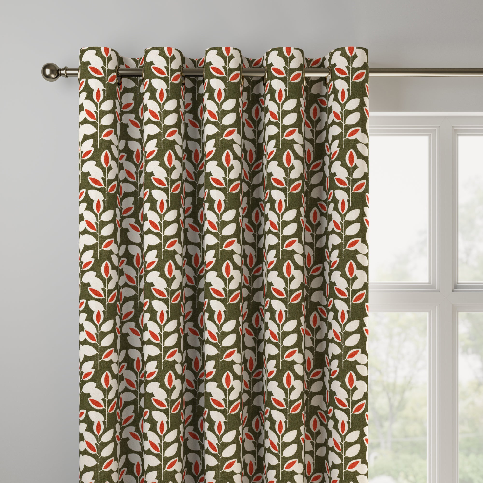 Elements Wilson Made to Measure Curtains Elements Wilson Olive