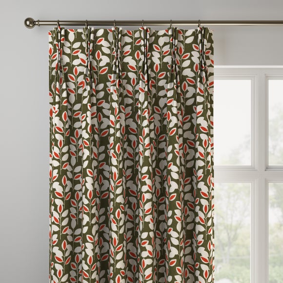 Elements Wilson Made to Measure Curtains Elements Wilson Olive