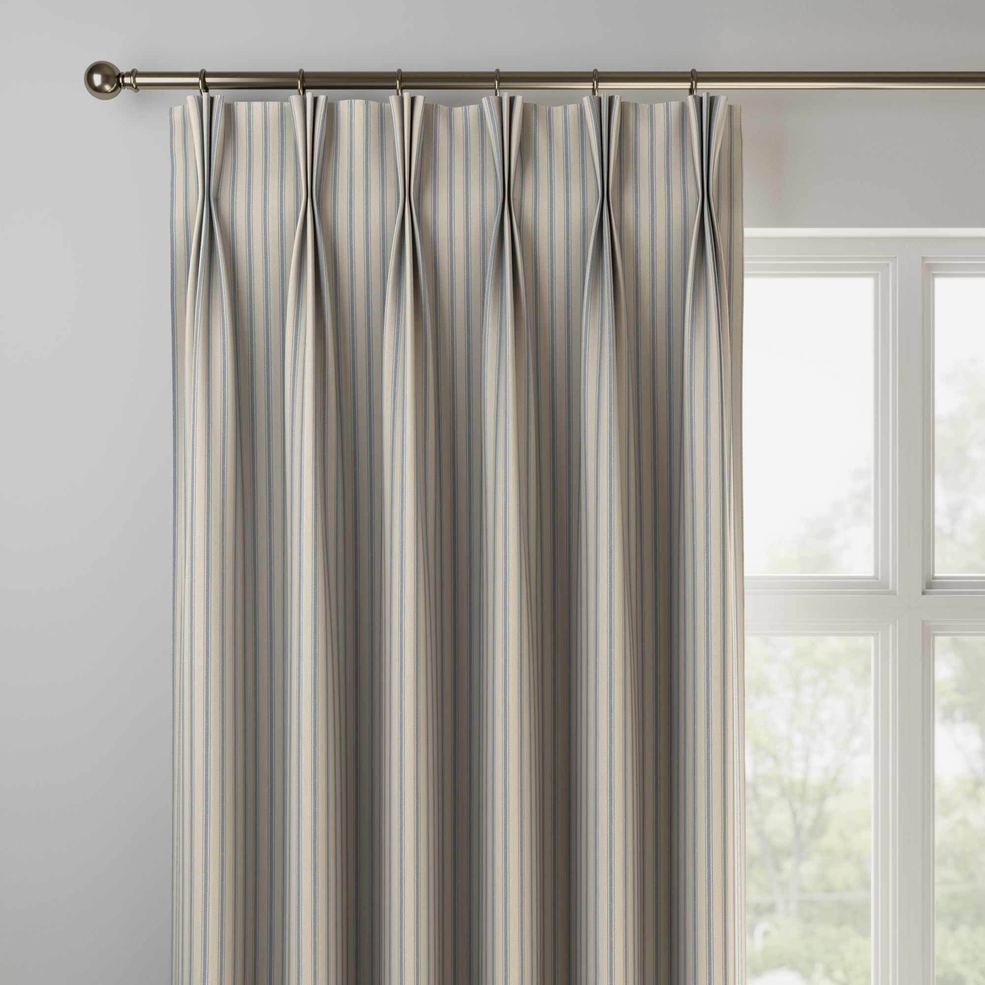 Churchgate Rutland Made to Measure Curtains Churchgate Rutland Ashley Blue