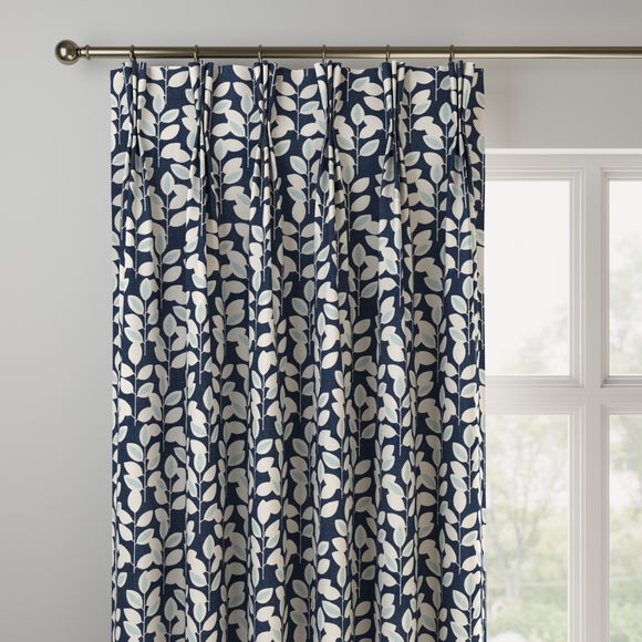 Elements Wilson Made to Measure Curtains Elements Wilson Navy