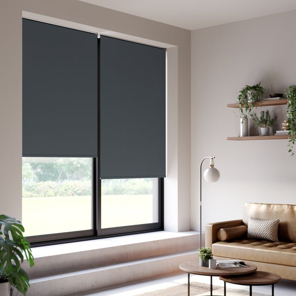Eclipse Blackout Made to Measure Roller Blind Eclipse Charcoal