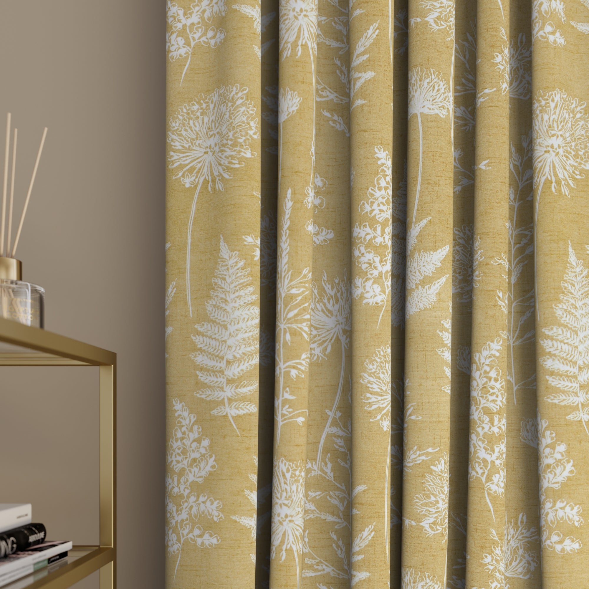 Meadow Made to Measure Curtains Meadow Mustard