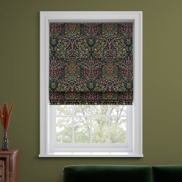 William Morris At Home Blackthorn Velvet Made to Measure Roman Blinds Blackthorn Velvet Forest