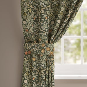 William Morris At Home Blackthorn Velvet Made To Order Curtain Tieback