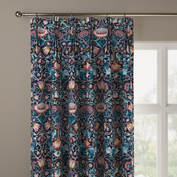 William Morris At Home Lodden Velvet Made to Measure Curtains Lodden Velvet Dewberry