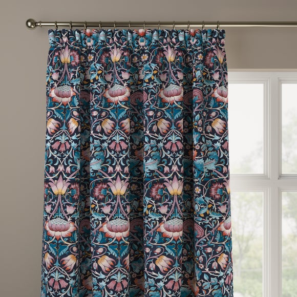William Morris At Home Lodden Velvet Made to Measure Curtains Lodden Velvet Dewberry