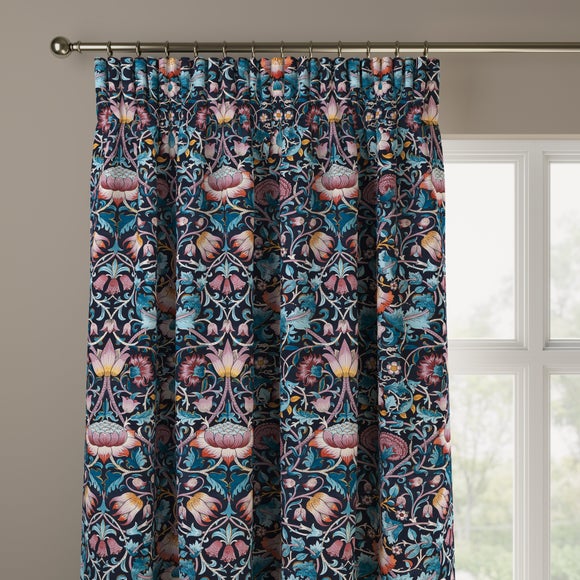 William Morris At Home Lodden Velvet Made to Measure Curtains Lodden Velvet Dewberry